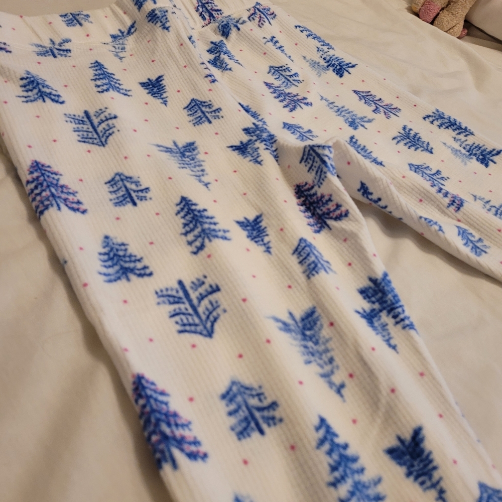 Girl's SO Pajama 2pc Set Snowflakes sz 16 - Picture 6 of 16